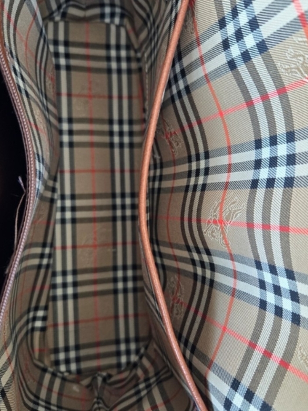 Burberry Brown Leather Tote Bag - Picture 5 of 5